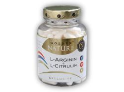 Golden Natur Exclusive Arginin + citrulin 100 kapslí Golden Natur Exclusive Arginin + citrulin 100 kapslí
