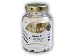 Golden Natur Exclusive Triple magnesium-magnézium 100 kapsúl