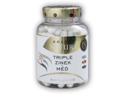 Golden Natur Exclusive Triple zinek + měď 100 kapslí Golden Natur Exclusive Triple zinek + měď 100 kapslí