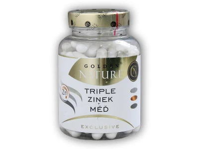 Golden Natur Exclusive Triple zinek + měď 100 kapslí