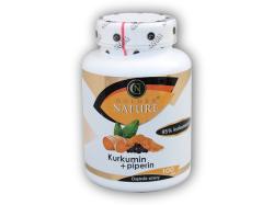 Golden Natur Kurkumin 95% + Piperin 100 kapslí