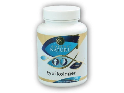 Golden Natur Rybí kolagen + vitamín C 100 kapslí Golden Natur Rybí kolagen + vitamín C 100 kapslí