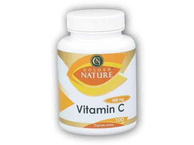 Golden Natur Vitamín C 500mg 100 kapslí Golden Natur Vitamín C 500mg 100 kapslí