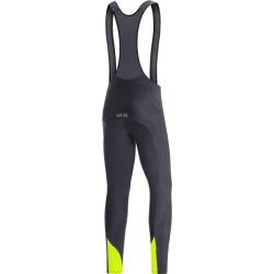 Gore C3 Thermo Bib Tights+ pánské cyklokalhoty POUZE black XXXL (VÝPRODEJ)