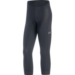 Gore C3 Wmn 3/4 Tights+ black dámské cyklokalhoty