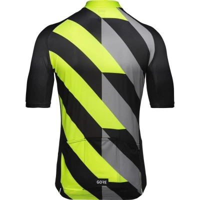 Gore Signal Jersey Mens dres POUZE neon yellow/multicolor XL - červená (VÝPRODEJ)