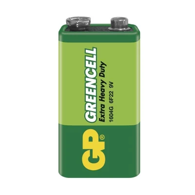 GP Batteries Zinkochloridová baterie GP 9V GP Batteries Zinkochloridová baterie GP 9V