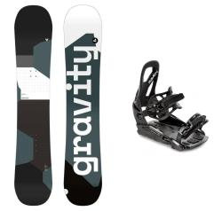 Gravity Adventure 23/24 snowboard + Raven S230 Black viazanie
