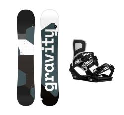 Gravity Adventure 24/25 snowboard + Gravity Indy black/white viazanie