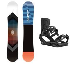 Gravity Adventure 25/26 pánsky snowboard + Gravity Indy black 25/26 snb viazanie + zľava 400,- na príslušenstvo Gravity Adventure 25/26 pánsky snowboard + Gravity Indy black 25/26 snb viazanie + zľava 400,- na príslušenstvo