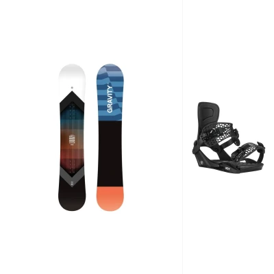 Gravity Adventure 25/26 pánský snowboard + Gravity Indy black 25/26 snb vázání