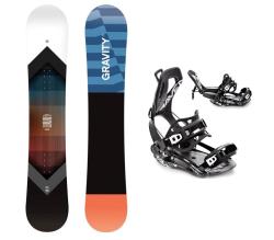 Gravity Adventure 25/26 pánsky snowboard + Raven Fastec FT360 black viazanie Gravity Adventure 25/26 pánsky snowboard + Raven Fastec FT360 black viazanie