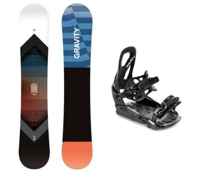 Gravity Adventure 25/26 pánský snowboard + Raven S230 Black vázání Gravity Adventure 25/26 pánský snowboard + Raven S230 Black vázání