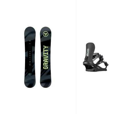 Gravity Adventure 26/27 pánský snowboard + Gravity Drift black snowboardové vázání