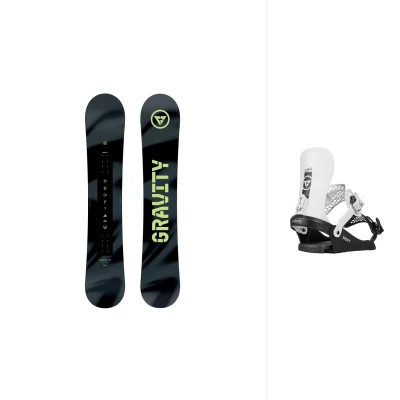 Gravity Adventure 26/27 pánský snowboard + Gravity Drift black/white snowboardové vázání