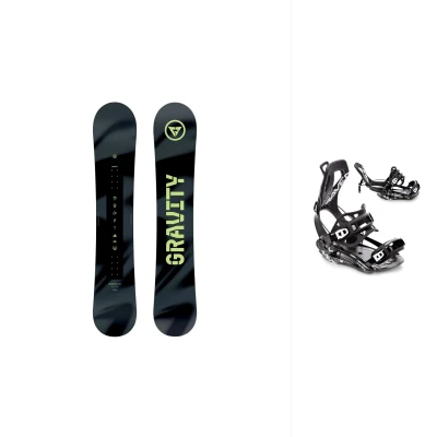 Gravity Adventure 26/27 pánský snowboard + Raven Fastec FT360 black vázání