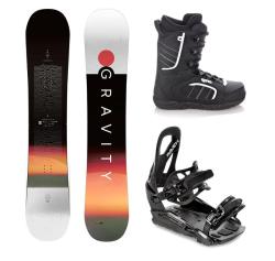 Gravity Bandit 24/25 snowboard + Raven S230 Black viazanie + Raven Target obuv