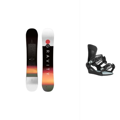 Gravity Bandit 25/26 pánský snowboard + Gravity Drift black/sage vázání