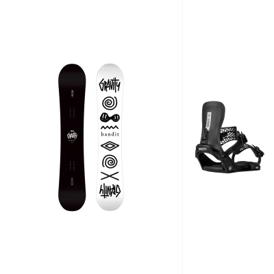 Gravity Bandit 26/27 pánský snowboard + Gravity Indy black pánské snb vázání