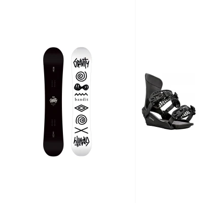 Gravity Bandit 26/27 pánský snowboard + Raven PRO King black snowboardové vázání