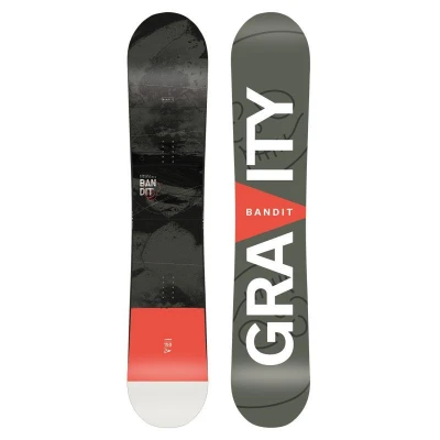 Gravity Bandit pánský snowboard + Raven FT360 black snowboardové vázání + sleva 300,- na příslušenství