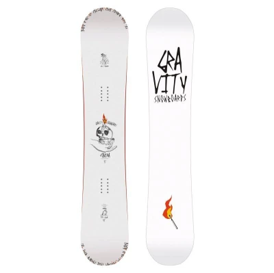Gravity Contra 25/26 snowboard + Raven Fastec FT360 black vázání + Raven Flush MOZ boty