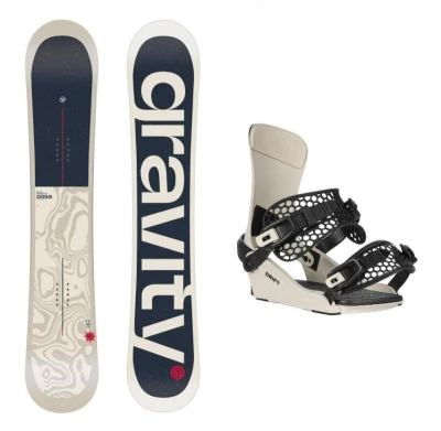 Gravity Cosa 25/26 pánský snowboard + Gravity Drift bone/black vázání + sleva 500,- na příslušenství Gravity Cosa 25/26 pánský snowboard + Gravity Drift bone/black vázání + sleva 500,- na příslušenství