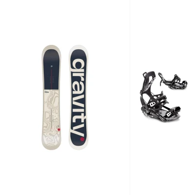 Gravity Cosa 25/26 pánský snowboard + Raven Fastec FT360 black vázání