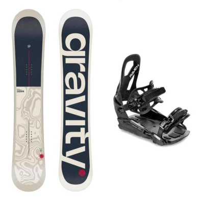 Gravity Cosa 25/26 pánský snowboard + Raven S230 Black snowboardové vázání + sleva 400,- na příslušenství Gravity Cosa 25/26 pánský snowboard + Raven S230 Black snowboardové vázání + sleva 400,- na příslušenství