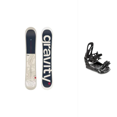 Gravity Cosa 25/26 pánský snowboard + Raven S230 Black snowboardové vázání