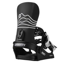 Gravity Drift black snowboardové vázání