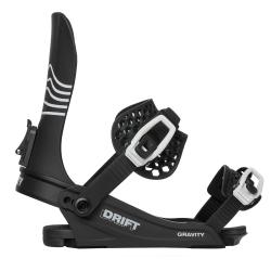Gravity Drift black snowboardové vázání
