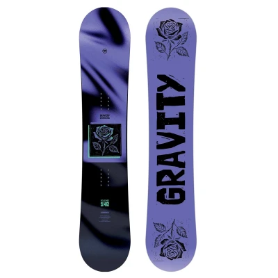 Gravity Eclipse 26/27 dívčí snowboard + Gravity Wildcat black dětské vázání