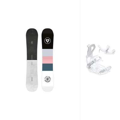 Gravity Electra 23/24 dámský snowboard + Raven FT360 white vázání