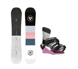 Gravity Electra 24/25 dámsky snowboard + Gravity Fenix grey/rose viazanie + zľava 25 € na príslušenstvo