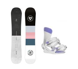 Gravity Electra 24/25 dámsky snowboard + Gravity Fenix white/lavender viazanie + zľava 25 € na príslušenstvo