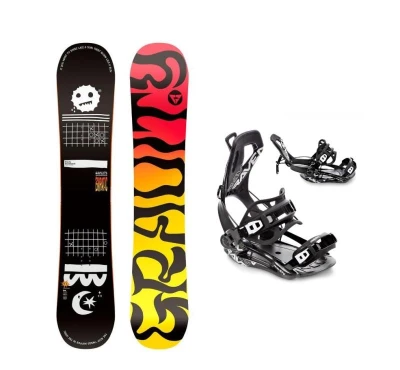 Gravity Empatic 24/25 pánský snowboard + Raven Fastec FT360 black vázání Gravity Empatic 24/25 pánský snowboard + Raven Fastec FT360 black vázání