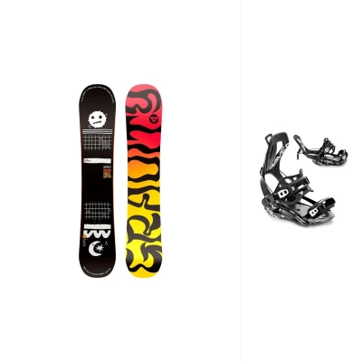 Gravity Empatic 25/26 pánský snowboard + Raven Fastec FT360 black vázání
