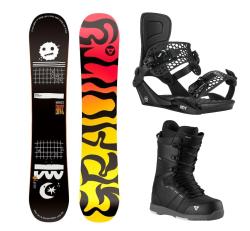 Gravity Empatic 25/26 snowboard + Gravity Indy black viazanie + Gravity Void black/grey topánky + zľava 500,- na príslušenstvo