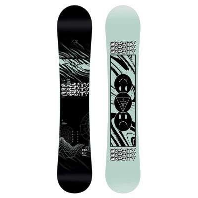 Gravity Empatic 26/27 pánský snowboard + Gravity Drift black/white snowboardové vázání