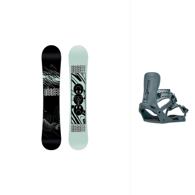 Gravity Empatic 26/27 pánský snowboard + Gravity Indy dusty green snb vázání