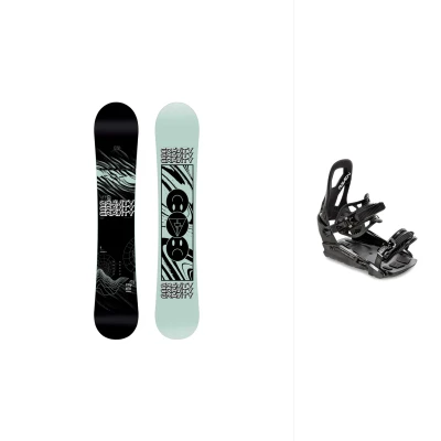 Gravity Empatic 26/27 pánský snowboard + Raven S230 Black snowboardové vázání