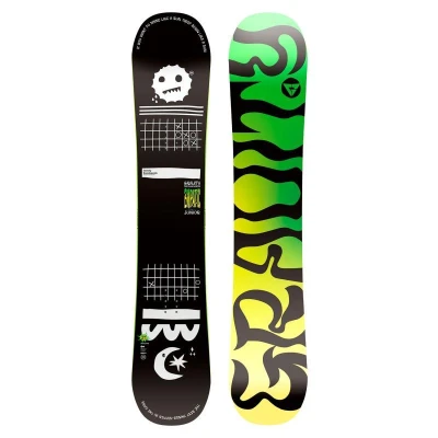 Gravity Empatic Jr 24/25 juniorský snowboard + Raven Fastec FT360 black vázání