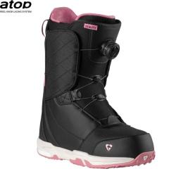 Gravity Empire 24/25 snowboard + Gravity Fenix grey/rose vázání + Gravity Aura Atop black/rose boty + sleva 400,- na příslušenství