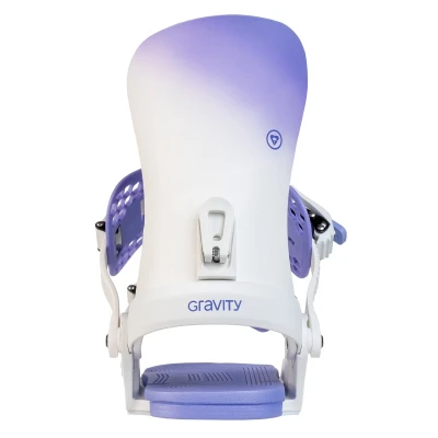 Gravity Fenix white/violet 26/27 dámské snowboardové vázání