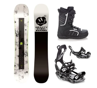 Gravity Madball 25/26 snowboard + Raven Fastec FT360 black vázání + Raven Target obuv Gravity Madball 25/26 snowboard + Raven Fastec FT360 black vázání + Raven Target obuv