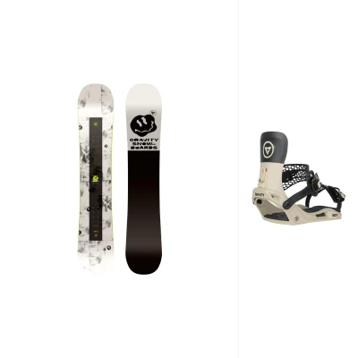 Gravity Madball 25/26 pánský snowboard + Gravity Indy stone/black 25/26 vázání