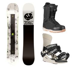 Gravity Madball 25/26 snowboard + Gravity Drift bone/black viazanie + Gravity Recon Atop black topánky + zľava 1000,- na príslušenstvo