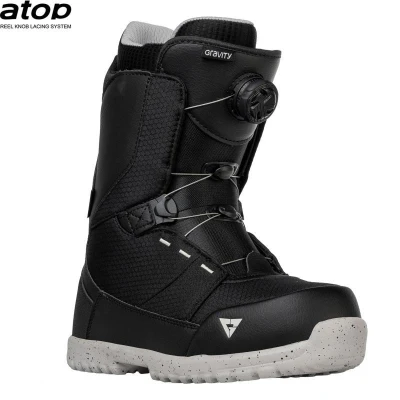 Gravity Micro Atop black 24/25 dětské snb boty POUZE UK 5 / EU 38 (VÝPRODEJ)