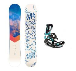 Gravity Mist 24/25 dámsky snowboard + Raven Fastec FT360 black/mint viazanie + zľava 16 € na príslušenstvo